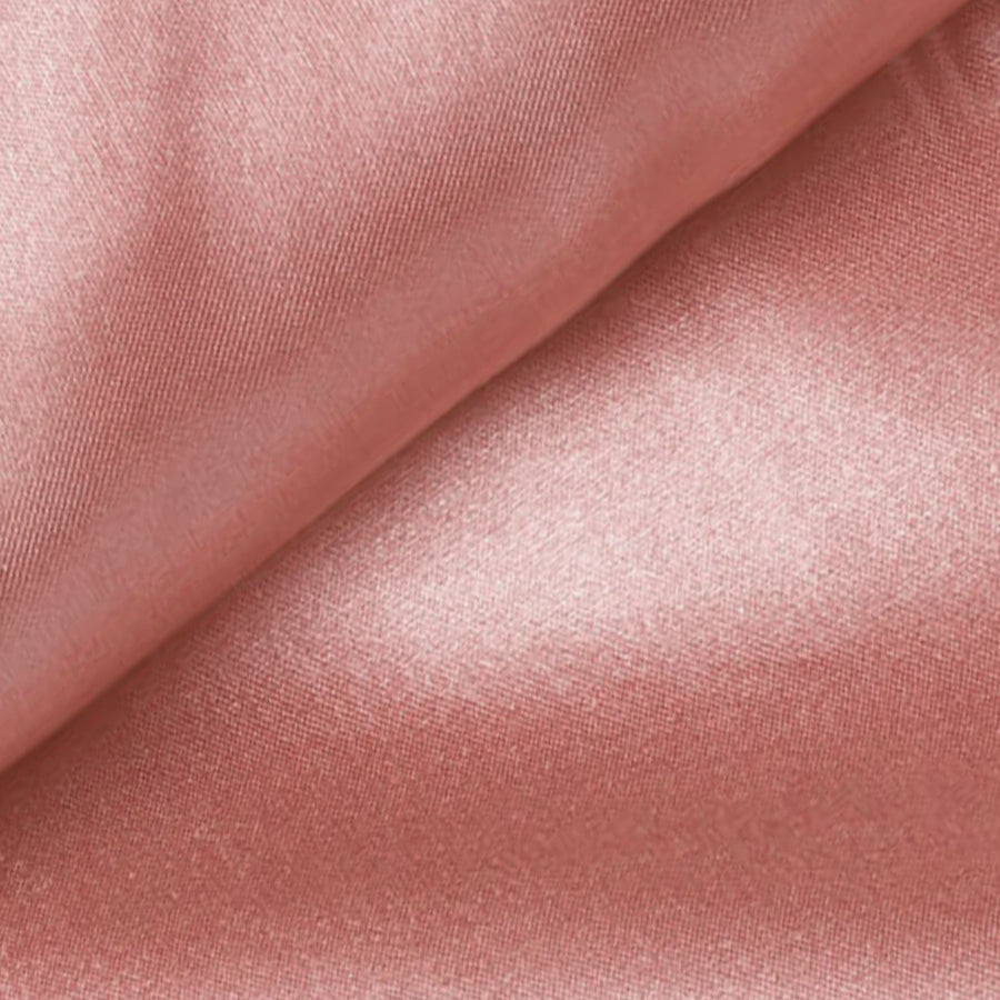 10 Yards - 54" Dusty Rose Satin Fabric Bolt#whtbkgd