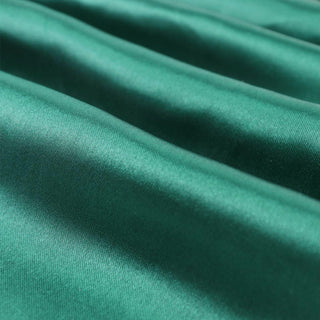 Hunter Emerald Green Satin Fabric Bolt