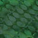 17ft Green 3D Leaf Petal Taffeta Fabric Table Skirt#whtbkgd