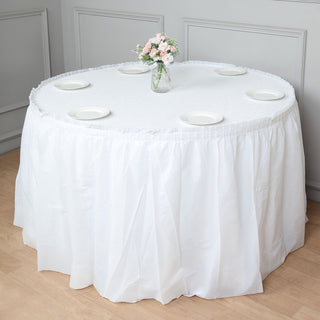 Stylish and Durable: The Perfect Table Skirt for Any Event