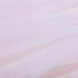 17FT Extra Long 48 inch Two Layered Tulle & Satin Table Skirt - Blush/Rose Gold | White#whtbkgd