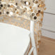 Champagne Big Payette Sequin Chiavari Chair Slipcover
