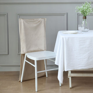 Transform Your Chairs with the Chiavari Chair Back Cover