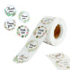 500pcs|1.5inch Round Thank You Stickers Roll With Assorted Floral Designs, DIY Envelope Seal Labels