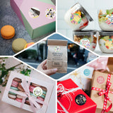 500PCS | 1.5 inch Self Adhesive Handmade with Love Stickers Roll, Bakery Cookies Labels