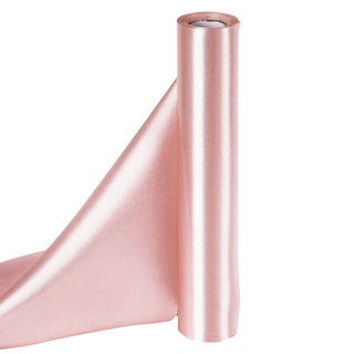 Dusty Rose Satin Fabric Bolt - Elevate Your Event Decor