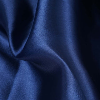 Create Stunning Event Decor with Navy Blue Satin Fabric