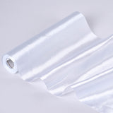 12Inchx10yd | White Satin Fabric Bolt, DIY Craft Wholesale Fabric