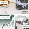 2 Pcs Heart Shaped Cookie Cutters, Stainless Steel Biscuits Cutter Wedding Favor Set with Clear Gift Box