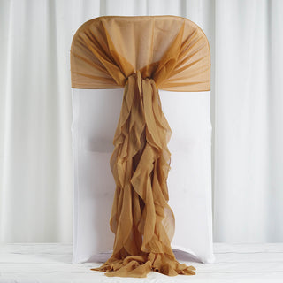 Create a Captivating Atmosphere with Willow Chair Sashes