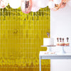 Shiny Gold Metallic Foil Rectangle Curtain Party Backdrop Door Window Curtain