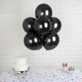 Add a Touch of Elegance with Shiny Pearl Black Latex Balloons