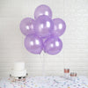 25 Pack | 12inch Shiny Pearl Lavender Lilac Latex Helium, Air or Water Balloons