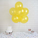 25 Pack | 12inch Shiny Pearl Yellow Latex Helium, Air or Water Balloons