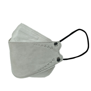 Silver Breathable KF94 Face Mask - Stay Safe and Stylish