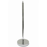 3 Pcs | Silver Stainless Steel Chandelier Lamp Stand Poles & Base#whtbkgd