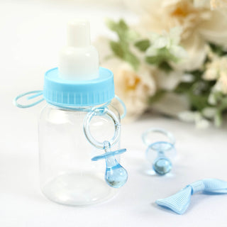 Add Charm to Your Baby Shower with Small Blue Decorative Baby Pacifiers