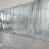 10 Pack | 12"x12" Silver Peel and Stick Backsplash Mosaic Mirror Wall Tiles
