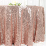 Create a Magical Atmosphere with the Rose Gold Sequin Tablecloth