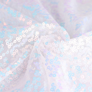 Create an Enchanting Atmosphere with Iridescent Sequin Tablecloth