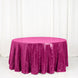120" Fuchsia Premium Sequin Round Tablecloth