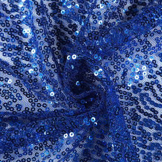 Create Unforgettable Memories with the Royal Blue Sequin Tablecloth