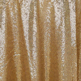 60"x126" Gold Premium SEQUIN Rectangle Tablecloth