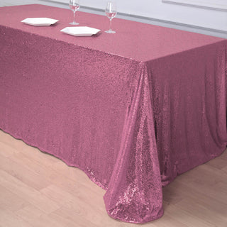 Create an Unforgettable Event with the Pink Sequin Tablecloth