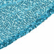 90 inch x 132 inch Turquoise Premium Sequin Rectangle Tablecloth
