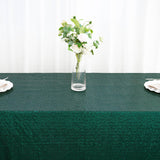 90x156inch Hunter Emerald Green Premium Sequin Rectangle Tablecloth
