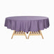 108inch Violet Amethyst Polyester Round Tablecloth