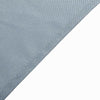 108inch Dusty Blue Polyester Round Tablecloth
