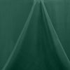 108inch Hunter Emerald Green 200 GSM Seamless Premium Polyester Round Tablecloth#whtbkgd