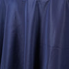 108inch Navy Blue Polyester Round Tablecloth