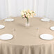 108inch Nude Polyester Round Tablecloth