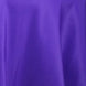 108inch Purple 200 GSM Seamless Premium Polyester Round Tablecloth#whtbkgd