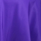 108inch Purple 200 GSM Seamless Premium Polyester Round Tablecloth#whtbkgd