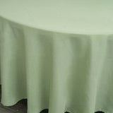 108inch Sage Green Polyester Round Tablecloth