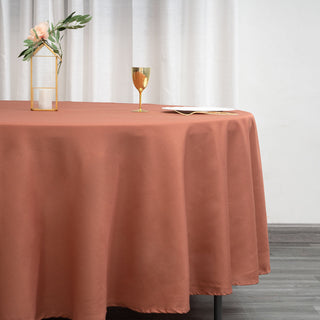 Premium Quality 108" Polyester Tablecloth