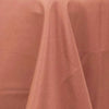 108inch Terracotta 200 GSM Seamless Premium Polyester Round Tablecloth#whtbkgd