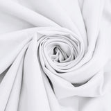 108inch White Polyester Round Tablecloth#whtbkgd
