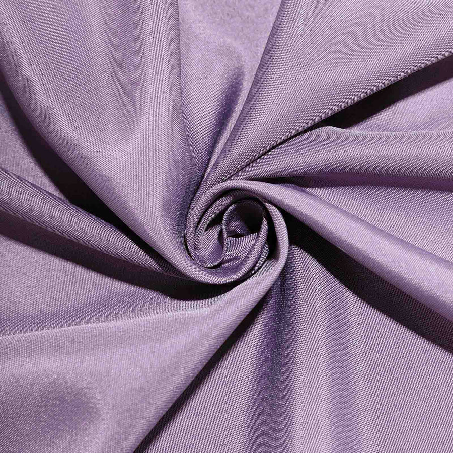 120 Violet Amethyst Polyester Round Tablecloth#whtbkgd#whtbkgd