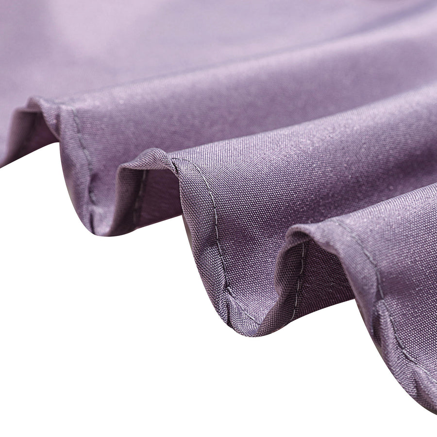 120 Violet Amethyst Polyester Round Tablecloth
