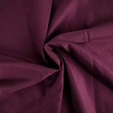 120" Eggplant Polyester Round Tablecloth#whtbkgd