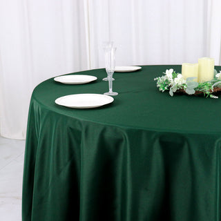 Create Memorable Events with the Seamless Polyester Round Tablecloth