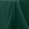 120inch Hunter Emerald Green 200 GSM Seamless Premium Polyester Round Tablecloth#whtbkgd