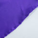 120inch Purple 200 GSM Seamless Premium Polyester Round Tablecloth