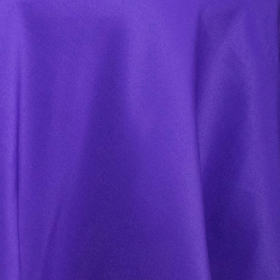 120inch Purple 200 GSM Seamless Premium Polyester Round Tablecloth#whtbkgd