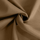 120inch Taupe Polyester Round Tablecloth#whtbkgd
