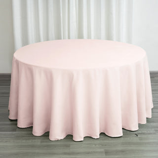 Versatile and Stylish Blush Pink Tablecloth